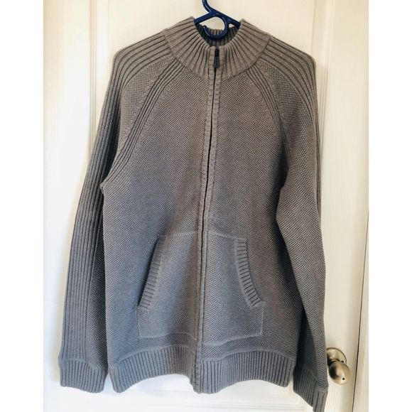 Apt. 9 Solid Texture Raglan Sweater Sz. L - Picture 1 of 5